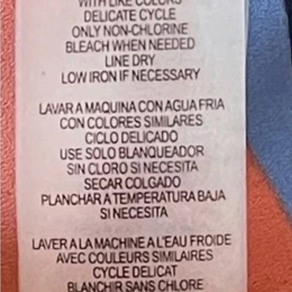 Karl Lagerfeld Paris Cold Shoulder Stripe Top Bold Flounce Sleeve Preppy Medium - Picture 8 of 11